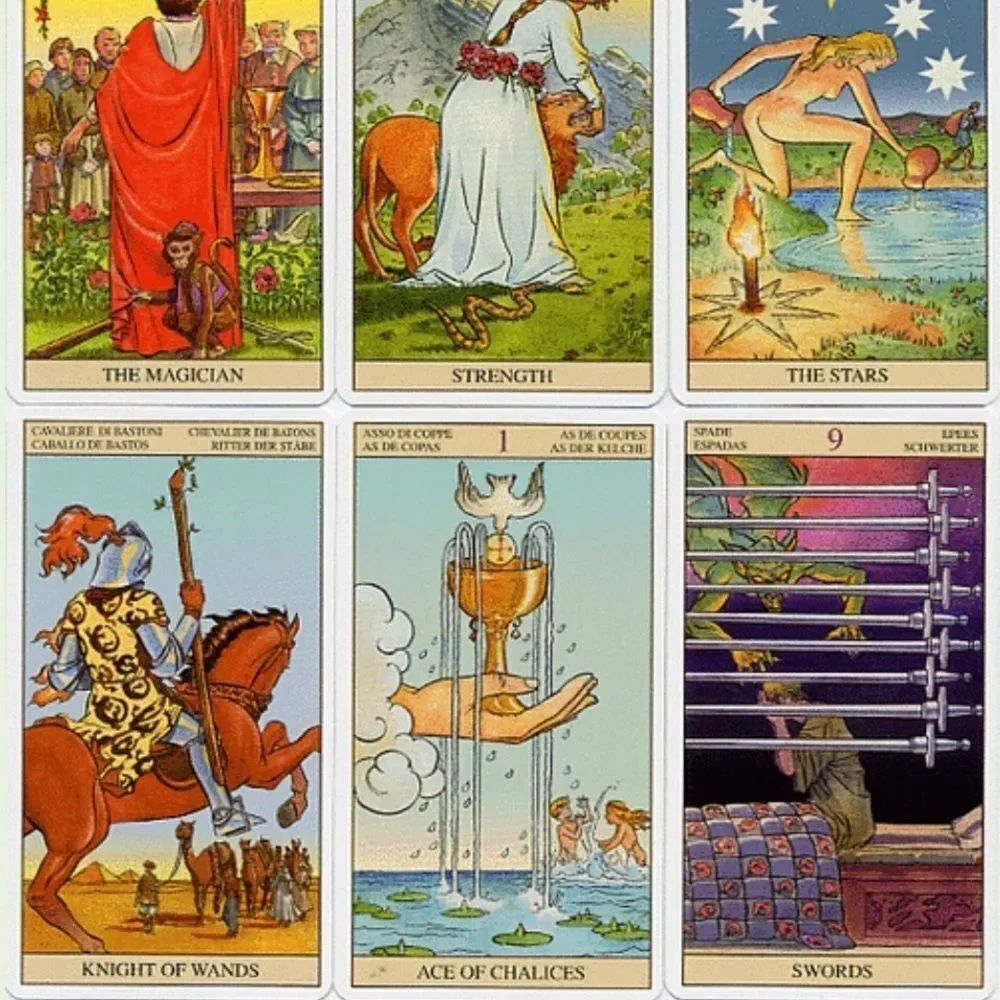 New Vision Tarot Deck | Holographic 78-Card NWT